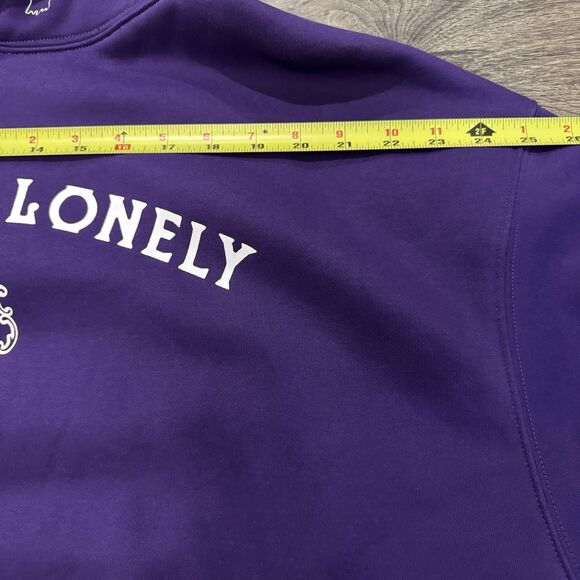 Chateau Lonely Ghost X Dr Pepper Sweatshirt Size L Purple Hoodie Limited Edition - Picture 5 of 11